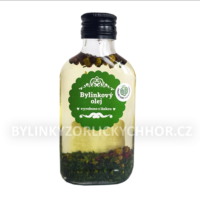 Bylinkový olej - Barevný pepř a petrželka