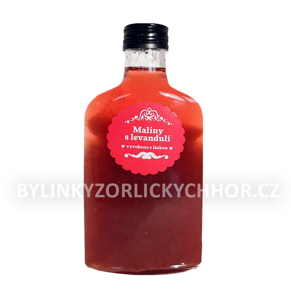 Maliny s levandulí